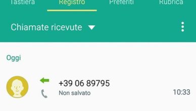 chi mi chiama da questo numero 06-89795