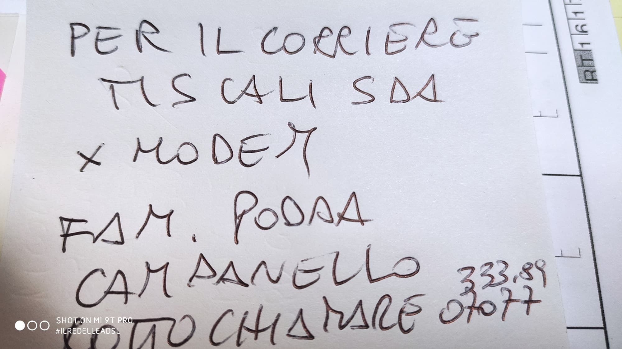 Consegna Modem Router: Tiscali, Linkem , Melita, Fastweb, Vodafone, Tim