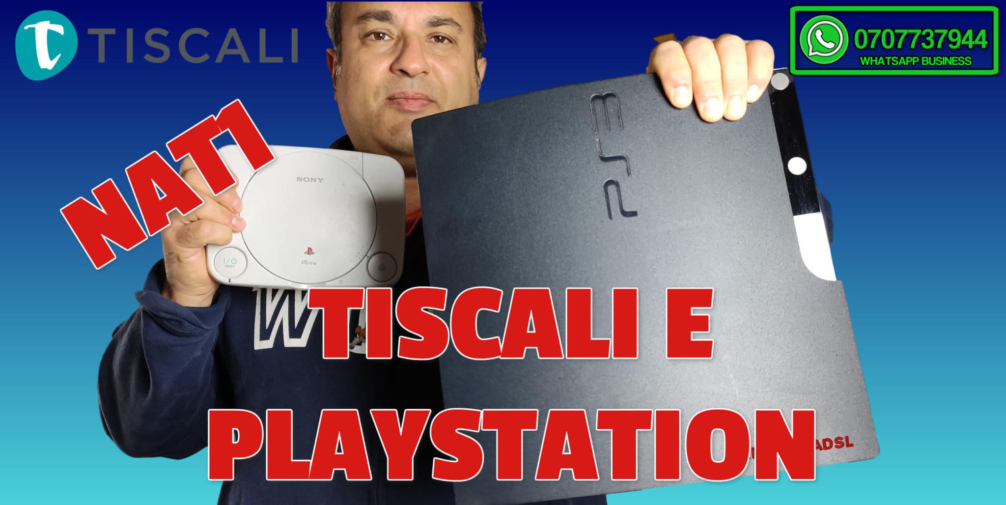 Tiscali: come settare NAT1 con PS4