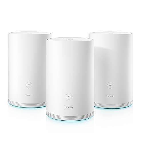 Huawei WiFi Q2 WLAN-Mesh-System [1167 Mbit/s, Dual-WLAN AC+N, 3x Gigabit Ethernet LAN]