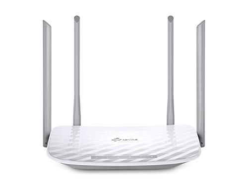 TP-Link Archer C50 AC1200Mbps Wi-Fi Router Dual Band, 867Mbps su 5 GHz e 300 Mbps su 2,4 GHz, 5 Porte Fast WAN/LAN, Parental Control, MU-MIMO, Beamforming, Ripetitori, Supporto IPTV, IPv6, WPS