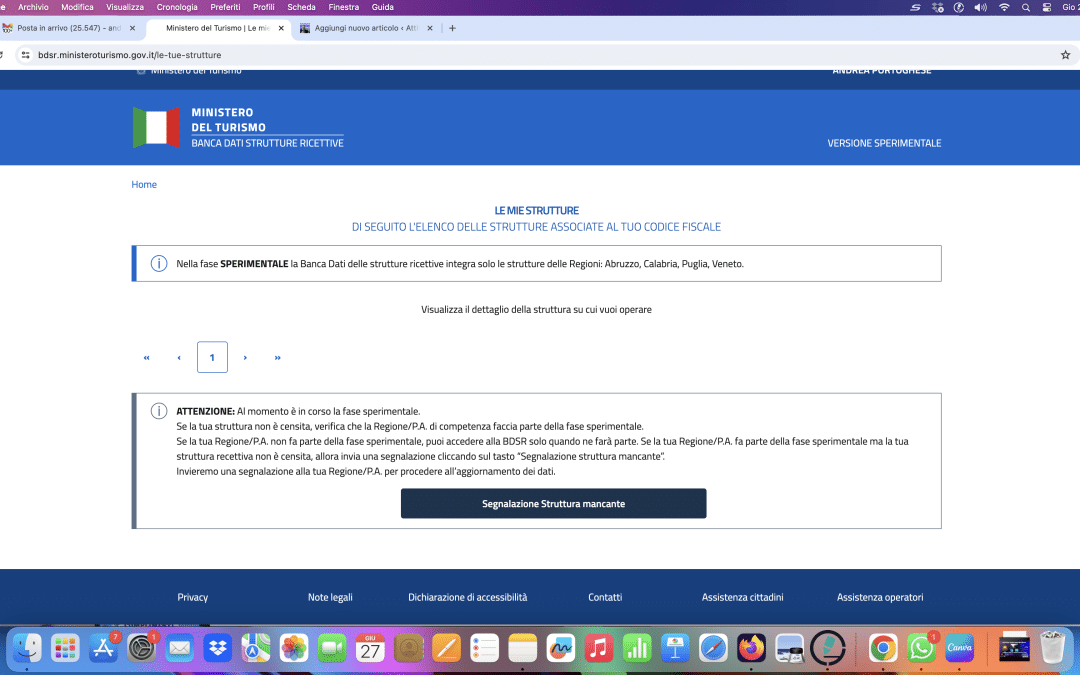 CIN e BDSR in Sardegna quando Parte?