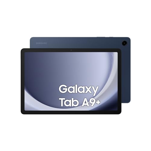 Samsung Galaxy Tab A9+, Display 11.0" TFT LCD PLS, Wi-Fi, RAM 4GB, 64GB, 7.040 mAh, Qualcomm SM6375, Android 13, Navy, [Versione italiana] 2023