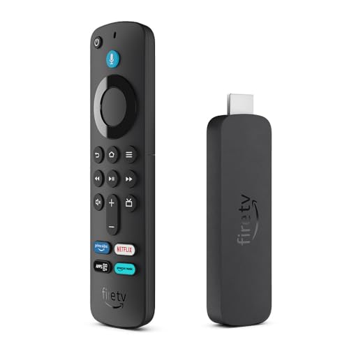 Fire TV Stick 4K di Amazon (Ultimo modello) | Dispositivo per lo streaming con supporto per Wi-Fi 6, Dolby Vision/Atmos e HDR10+