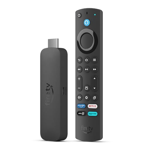 Fire TV Stick 4K Max di Amazon (Ultimo modello) | Dispositivo per lo streaming con supporto per Wi-Fi 6E e modalità ambiente
