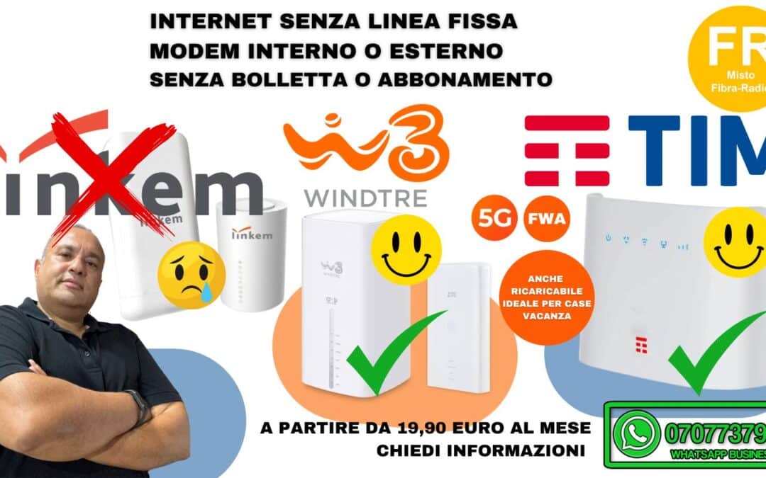 Se abiti in Sardegna in uno di questi comuni hai la Fibra a 300 mega FWA in sconto!