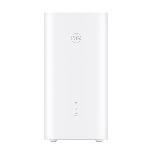 5G CPE 5s, H153, Router SIM 5G, Wi-Fi 6 AX3000, DL 3600 Mbps/UL 500 Mbps, antenna ad alto guadagno a 9 dBi, porta LAN/WAN, diagnosi Wi-Fi visualizzata, Mesh+ per la banda larga domestica