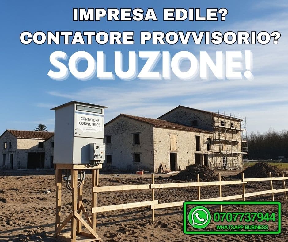 IMPRESA EDILE CONTATORE PROVVISORIO