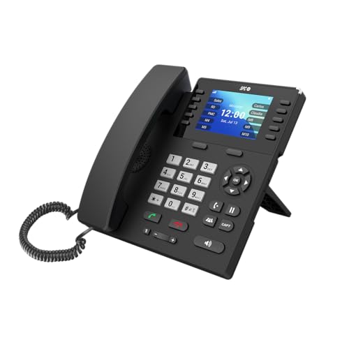 SPC WF100 – Telefono fisso wireless con SIM | Chiamate 4G, VoLTE e VoWiFi | Display a colori 3,5" | Sistema operativo Android | Configurazione remota | Bluetooth e Wi-Fi | Batteria backup da 2000 mAh