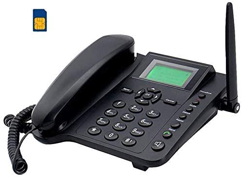 TELEFONO CON SIM CARD GSM FISSO DA TAVOLO SCRIVANIA TIM 2G WIND QUADBAND