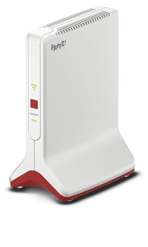FRITZ!Repeater 6000 Edition International, Ripetitore - Wi-Fi 6 extender Triband con 2x 2.400 Mbit/s (5 GHz) & 1.200 Mbit/s (2,4 GHz), Mesh, Access Point, 2x Gigabit LAN, Interfaccia in italiano