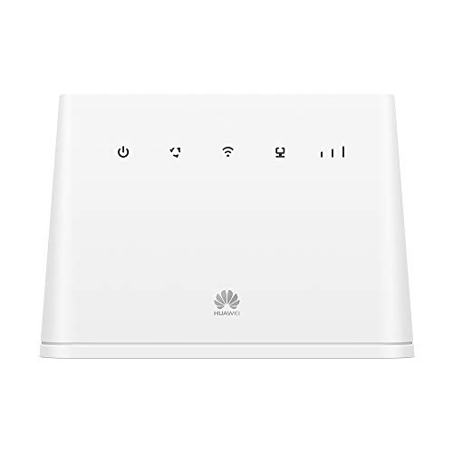 HUAWEI B311-221- Router 4G Wireless LTE 150 MBps, WiFi Mobile, con 1 Porta GE LAN/WAN, WiFi da 300 MBps di Velocità, Bianco, Versione 2023