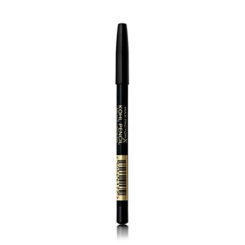 Max Factor - Matita Occhi Kohl Eyeliner Pencil - Kajal con Texture Ultra Morbida - 020 Black, 1 unità