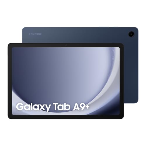 Samsung Galaxy Tab A9+, Display 11.0" TFT LCD PLS, Wi-Fi, RAM 4GB, 64GB, 7.040 mAh, Qualcomm SM6375, Android 13, Navy, [Versione italiana] 2023