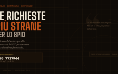Le richieste più strane per lo SPID (e perché hanno senso).