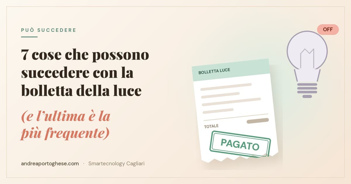 Bolletta luce pagata ma contatore staccato Bolletta della luce con timbro PAGATO accanto a una lampadina spenta con scritta OFF