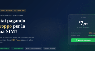 P.IVA e SIM aziendale: stai pagando troppo? Passa a privato facciamo tutto noi!